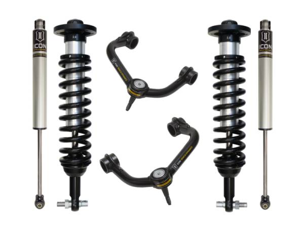 ICON - ICON 2014 Ford F-150 4WD 0-2.63in Stage 2 Suspension System w/Tubular Uca | K93062T - Image 1