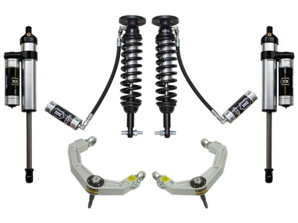 ICON - ICON 2014 Ford F-150 2WD 1.75-2.63in Stage 4 Suspension System w/Billet Uca | K93074 - Image 1