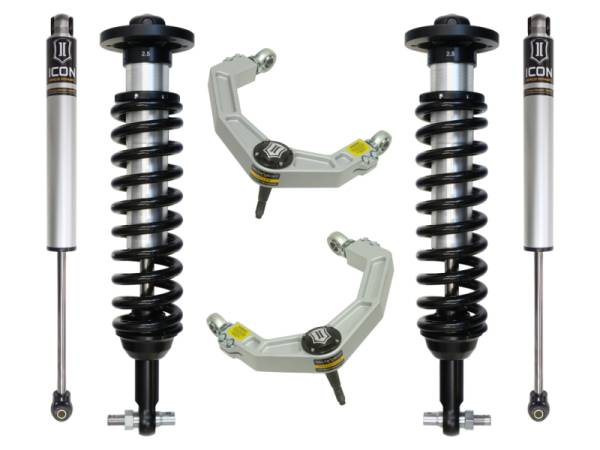 ICON - ICON 2015+ Ford F-150 2WD 0-3in Stage 2 Suspension System w/Billet Uca | K93092 - Image 1