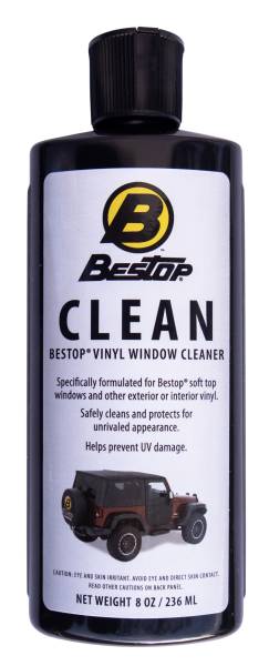 Bestop Vinyl Window Cleaner - One 8-oz. bottle (boxed) | 11213-00 - Image 1