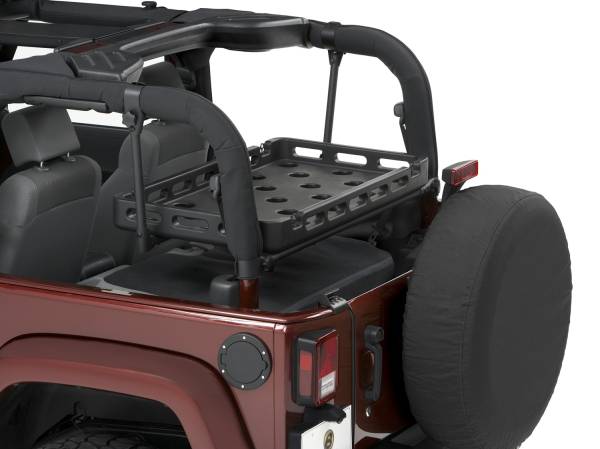 Bestop - HighRock 4x4 Universal Tray - Jeep '87-95 Wrangler YJ / '97-06 Wrangler TJ / '07-18 Wrangler JK; For HighRock Rack Bracket Kits | 41444-01 - Image 1