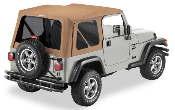 Bestop - Replace-A-Top For OEM - Jeep '97-02 Wrangler TJ (Spice; Tinted Windows; No Door Skins Included) | 51180-37 - Image 1