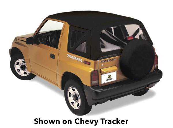 Replace-A-Top For OEM - Chevy/GMC '99-04 Tracker (Black Crush; Clear Windows; No Door Skins Included) | 51366-01 - Image 1