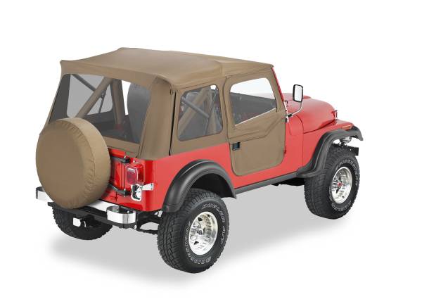 Supertop Classic - Jeep '55-75 CJ5 / '52-62 M38A1 (Tan; Clear Windows) | 51595-04 - Image 1