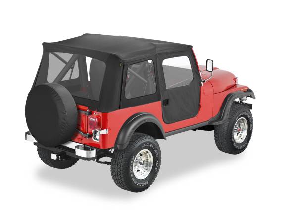 Supertop Classic - Jeep '55-75 CJ5 / '52-62 M38A1 (Black Denim; Clear Windows) | 51595-15 - Image 1