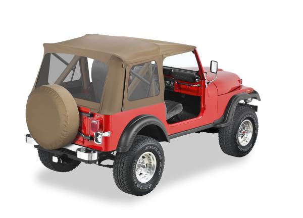 Supertop Classic - Jeep '76-86 CJ7 / '87-95 Wrangler YJ (Spice; Clear Windows) | 51599-37 - Image 1
