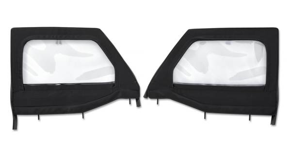 Element Upper Doors - Jeep '20-26 Gladiator / '18-26 Wrangler JL (Front; Black Twill) | 51742-17 - Image 1
