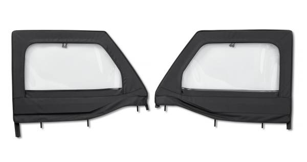 Element Upper Doors - Jeep '20-26 Gladiator / '18-26 Wrangler JL (Front; Black Diamond) | 51742-35 - Image 1