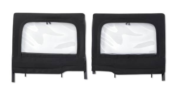 Element Upper Doors - Jeep '20-26 Gladiator / '18-26 Wrangler JL 4-Door (Rear; Black Twill) | 51743-17 - Image 1