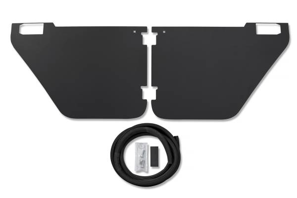 Element Panels - Jeep '20-26 Gladiator / '18-26 Wrangler JL 4-Door (Rear Doors; Black) | 51745-01 - Image 1