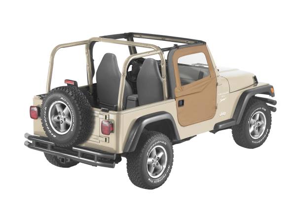 Full Fabric Doors - Jeep '97-06 Wrangler TJ (Spice) | 51789-37 - Image 1