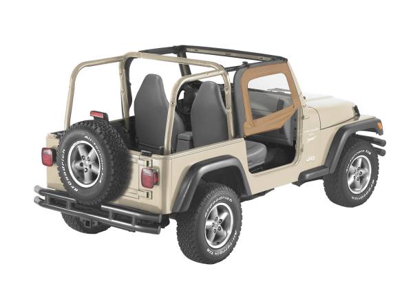 Bestop - Upper Fabric Doors - Jeep '97-06 Wrangler TJ (Spice) | 51790-37 - Image 1