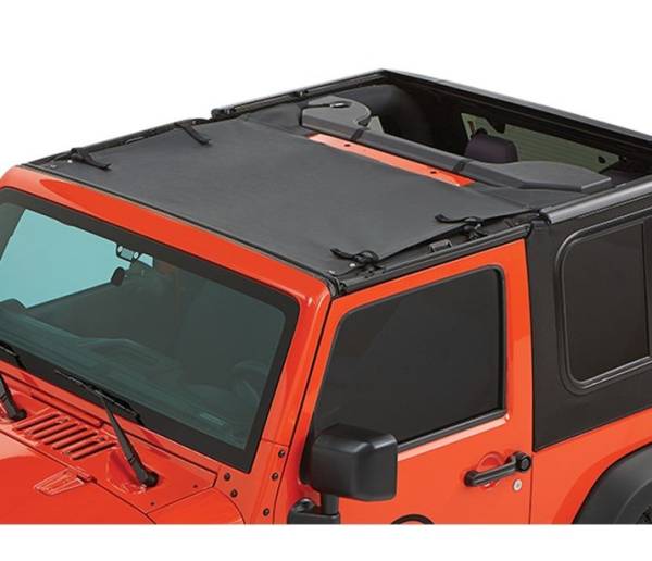 Bestop - Sun Targa Bikini - Jeep '07-18 Wrangler JK (Black Diamond) | 52400-35 - Image 1