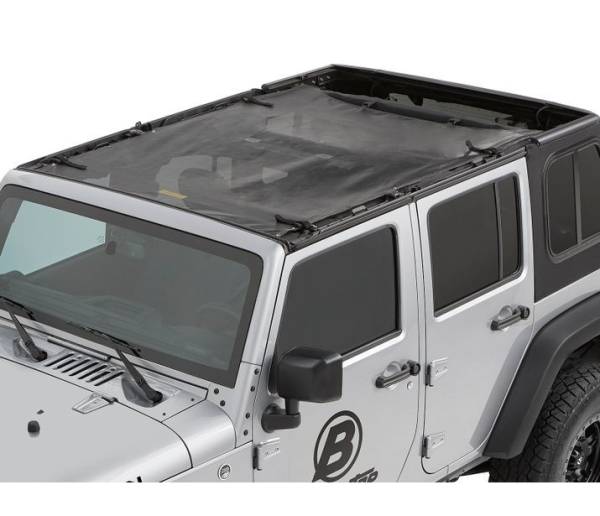 Bestop - Sun Safari Bikini - Jeep '07-18 Wrangler JK 4-Door (Mesh) | 52401-11 - Image 1
