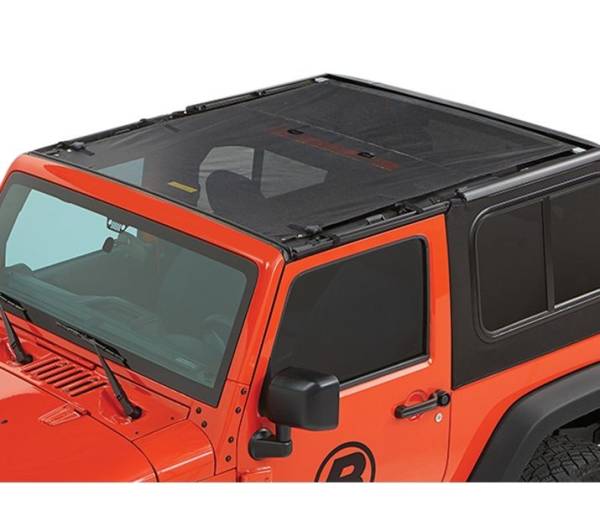 Bestop - Sun Safari Bikini - Jeep '07-18 Wrangler JK 2-Door (Mesh) | 52402-11 - Image 1