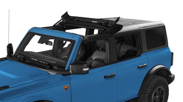 Sunrider for Hardtop - '21-26 Bronco; Bronco Raptor;  4-Door (Premium Black Twill) | 52461-17 - Image 1