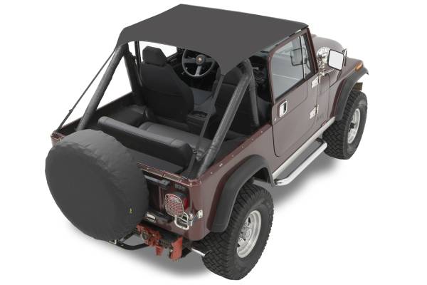 Traditional Bikini - Jeep '55-75 CJ5 / '51-62 M38A1 (Black Crush) | 52505-01 - Image 1