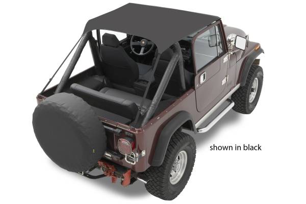Traditional Bikini - Jeep '76-86 CJ7 / '81-85 Scrambler CJ8 / '87-91 Wrangler YJ (Tan) | 52508-04 - Image 1
