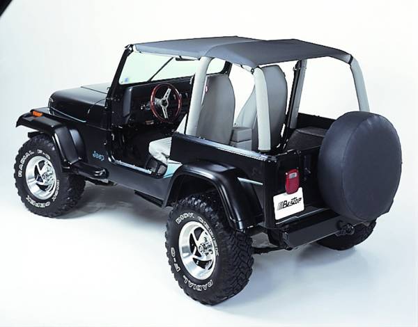 Strapless Safari Bikini - Jeep '92-95 Wrangler YJ (Charcoal / Gray) | 52529-09 - Image 1