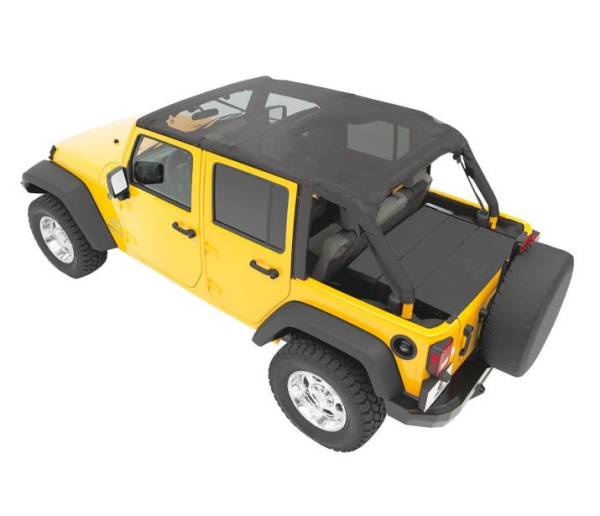 Header Safari Cable Style Bikini - Jeep '10-18 Wrangler JK 4-Door (Mesh) | 52594-11 - Image 1