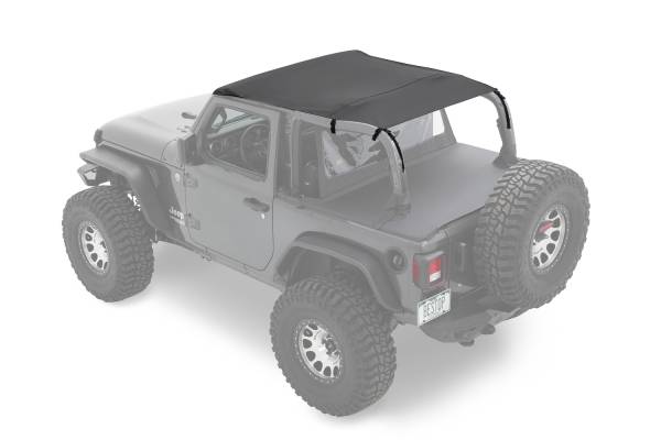 Bestop - Header Safari Bikini - Jeep '18-2023 Wrangler JL 2-Door (Black Diamond) | 52609-35 - Image 1