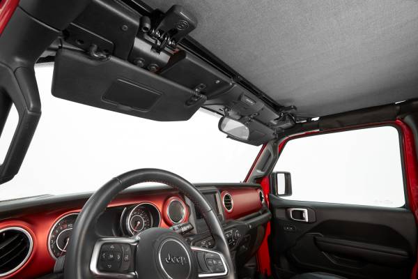 Bestop - Header Safari Bikini - Jeep '18-2023 Wrangler JL 4-Door (Black Diamond) | 52610-35 - Image 1