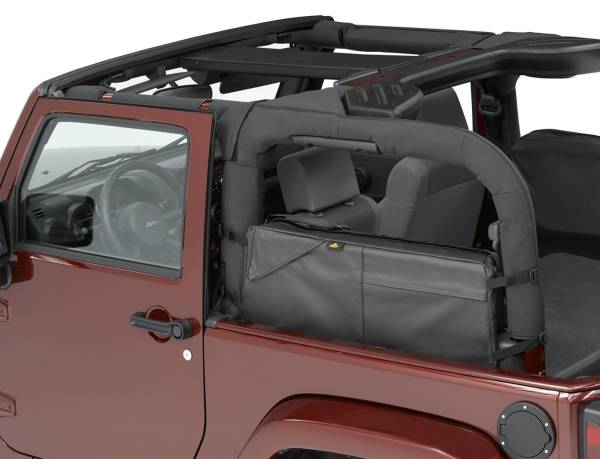 Bestop - RoughRider Saddlebag/Duffle - Jeep '07-18 Wrangler JK / '18-26 JL 2-Door | 54110-35 - Image 1
