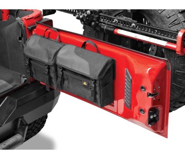Bestop - RoughRider Tailgate Organizer - Jeep '87-95 Wrangler YJ / '97-06 Wrangler TJ / '07-18 Wrangler JK | 54136-35 - Image 1