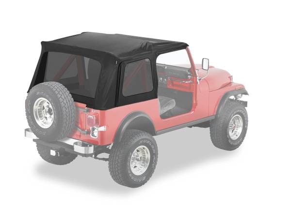 Supertop Classic - Jeep '76-86 CJ7 / '87-95 Wrangler YJ (Black Denim; Tinted Windows) | 54599-15 - Image 1