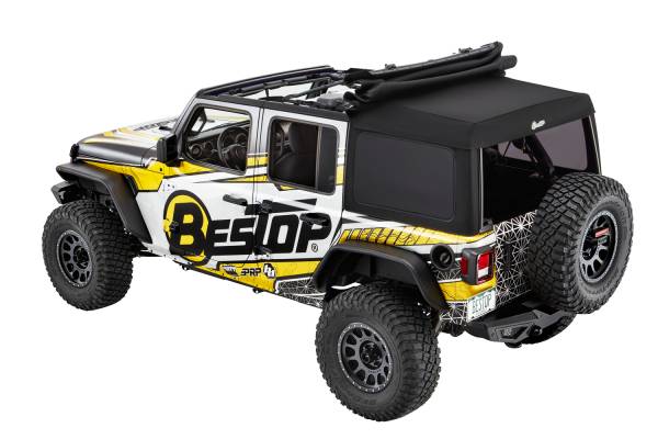 Supertop Ultra - Jeep '18-26 Wrangler JL 4-Door (Premium Black Twill) | 54725-17 - Image 1