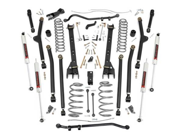 Rough Country - Rough Country - 6 Inch Lift Kit - Long Arm - M1 - Jeep Wrangler TJ 4WD (1997-2006) | 65940 - Image 1