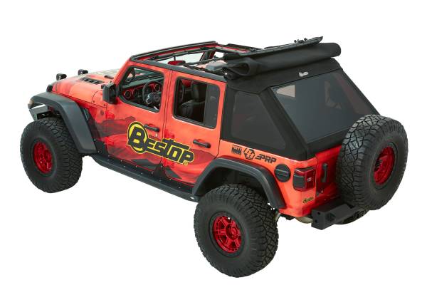 Trektop Ultra - Jeep '18-26 Wrangler JL 4-Door (Premium Black Twill) | 54925-17 - Image 1