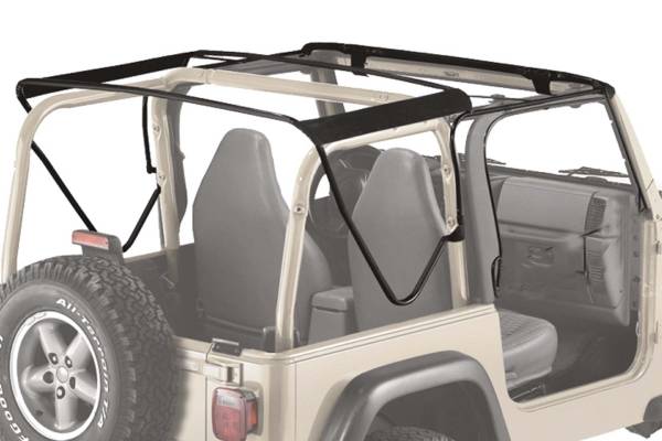 Bestop - Bow & Frame Hardware Kit - Jeep '97-06 Wrangler TJ Exc. Unlimited (Factory Style Replacement) | 55002-01 - Image 1