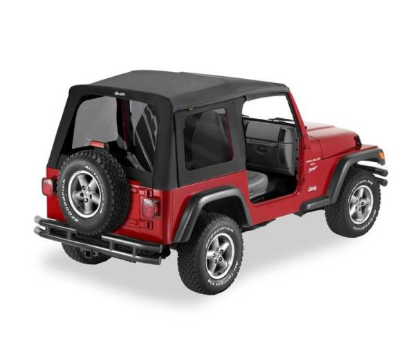 Supertop Classic Skin - Jeep '97-06 Wrangler TJ Exc. Unlimited (Black Denim; Tinted Windows) | 55629-15 - Image 1