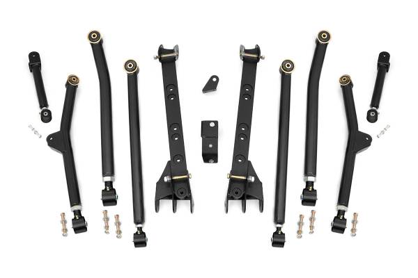 Rough Country - Long Arm Upgrade Kit - 4-6 Inch Lift - Jeep Wrangler TJ 4WD (1997-2006) | 66300U - Image 1