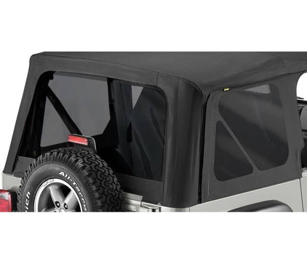 Bestop - Window Set - Jeep '97-02 Wrangler TJ (Black Denim) | 58121-15 - Image 1