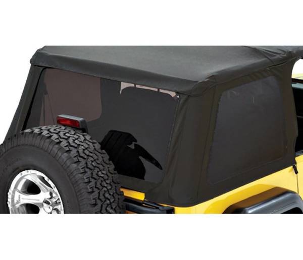 Bestop - Window Set - Jeep '97-06 Wrangler TJ Exc. Unlimited(Black Denim) | 58220-15 - Image 1