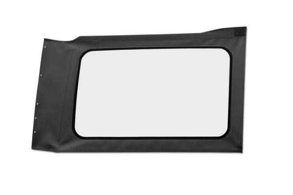 Bestop - OE JL Replacement Windows - Jeep 2018-26 Wrangler JL (Quarter Right Hand; 4-Door; Black Vinyl; Clear) | 58300-35 - Image 1