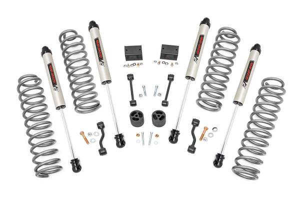 Rough Country - Rough Country - 2.5 Inch Lift Kit - Coils - V2 - Jeep Wrangler Unlimited Rubicon 4WD (18-23) | 66670 - Image 1