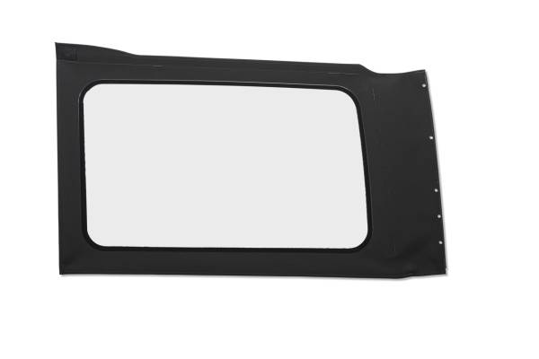 Bestop - OE JL Replacement Windows - Jeep 2018-26 Wrangler JL (Quarter Left Hand; 4-Door; Black Twill; Clear) | 58301-17 - Image 1