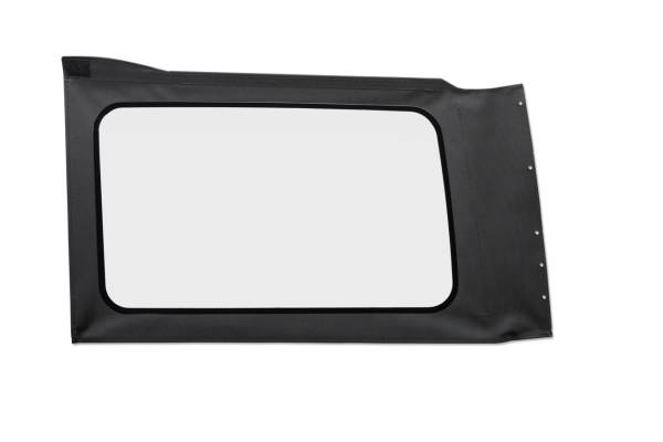 Bestop - OE JL Replacement Windows - Jeep 2018-26 Wrangler JL (Quarter Left Hand; 4-Door; Black Vinyl; Clear) | 58301-35 - Image 1