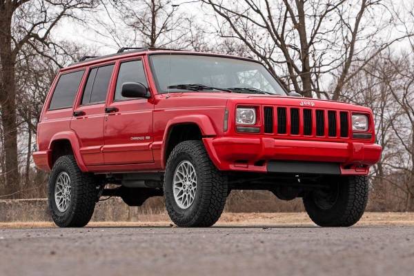 Rough Country - Rough Country - 3 Inch Lift Kit - SII - RR AAL - M1 - Jeep Cherokee XJ 2WD/4WD (1984-2001) | 67041 - Image 1