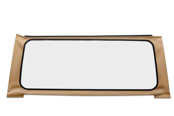 Bestop - OE JL Replacement Windows - Jeep 2018-26 Wrangler JL (Rear; 2-Door or 4-Door; Tan Twill; Clear) | 58308-71 - Image 1