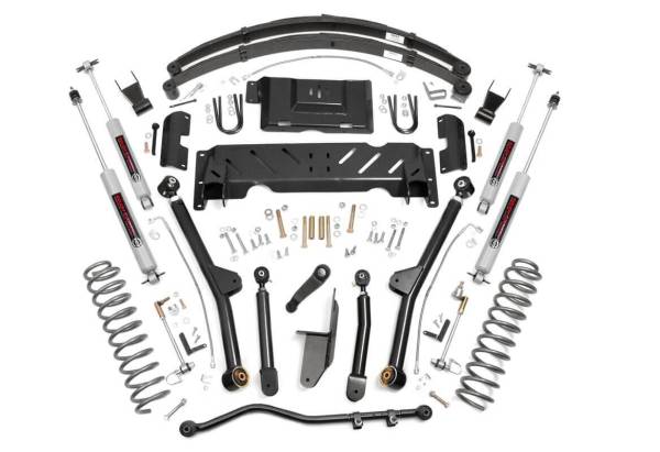 Rough Country - Rough Country - 6.5 Inch Lift Kit - Long Arm - NP231 - Jeep Cherokee XJ 4WD (1984-2001) | 67222 - Image 1