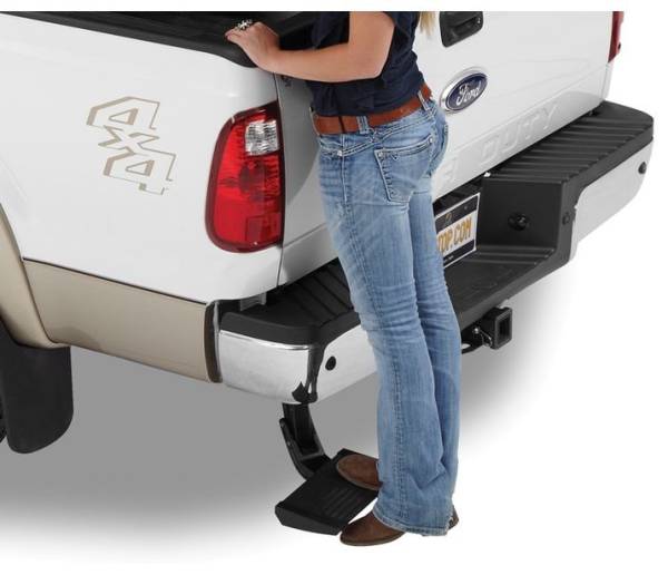 Bestop - TrekStep Rear Step - '09-18 Ram 1500; '11-18 2500/3500; w/o Dual Exhaust | 75506-15 - Image 1