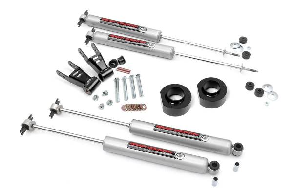 Rough Country - Rough Country - 1.5 Inch Lift Kit - Jeep Cherokee XJ 2WD/4WD (1984-2001) | 68030 - Image 1