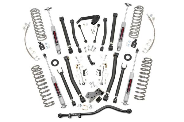 Rough Country - Rough Country - 6 Inch Lift Kit - X-Series - Jeep Wrangler Unlimited 2WD/4WD (2007-2018) | 68322 - Image 1