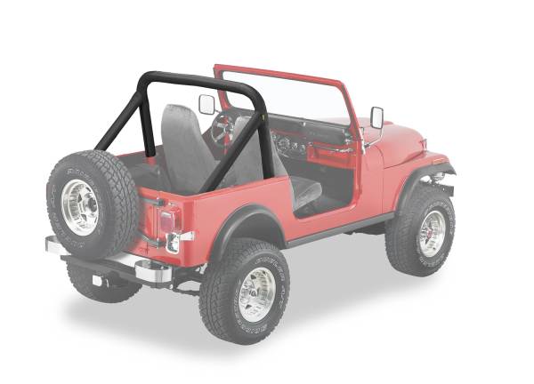 Sport Bar Cover - Jeep '80-83 CJ5 / '80-86 CJ7 (Black Crush) | 80007-01 - Image 1