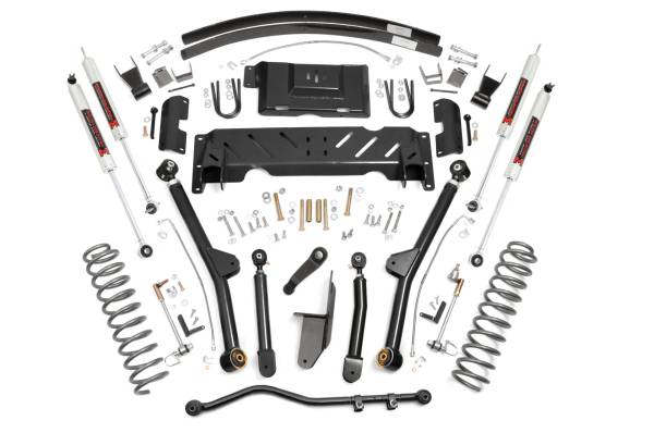 Rough Country - Rough Country - 4.5 Inch Lift Kit - Long Arm - RR AAL - NP231 - M1 - Jeep Cherokee XJ (84-01) | 68940 - Image 1