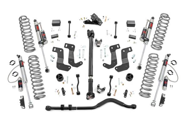 Rough Country - Rough Country - 3.5 Inch Lift Kit - C/A Drop - FR D/S - M1R - Jeep Wrangler Unlimited Rubicon (18-23) | 69044 - Image 1